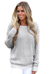 Cross Back Hollow-out Sweater