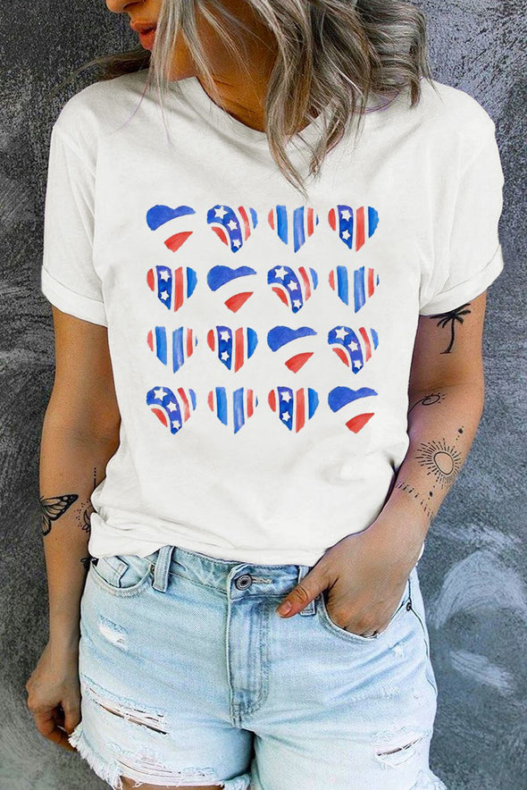 Summer Vibes Print Loose T Shirt