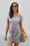 The Triblend Side Knot Dress
