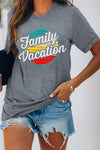 Summer Vibes Print Loose T Shirt