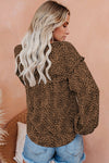 Saint Helena Printed Ruffle Blouse