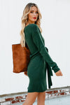 Don?¡¥t Let Me Go Tie Sweater Dress