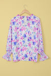 Cakewalk Floral Smocked Blouse