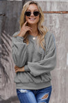 Terry Thread Cashmere Sweatshirt