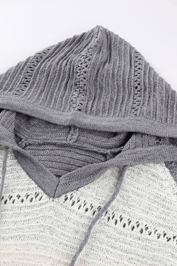 Beach Bonfire Knitted Hoodie