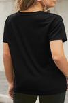 Neon Lips Graphic Plus Size T-shirt