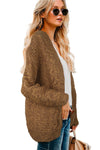 Chunky Wide Long Sleeve Knit Cardigan