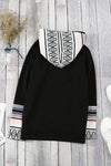 Double Hoods Thumb Hole Hoodie