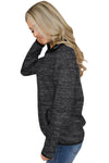 Quarter Zip Pullover Sweatshirt