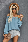 Blooming Lace Off The Shoulder Top