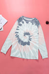 Ombre Tie Dye Loose Leisure Sweatshirt