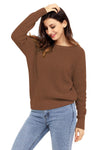 Cross Back Hollow-out Sweater