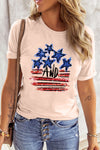 Summer Vibes Print Loose T Shirt
